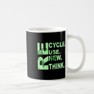 Wiederverwendung von Zyklen Neue Denkmänner Frauen Kaffeetasse