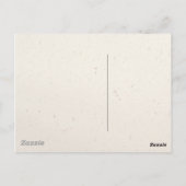 Wiederverwertete Postkarte 2 (Rückseite)