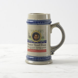 Wiederwahl 2012 Präsidenten-Obama Bierglas