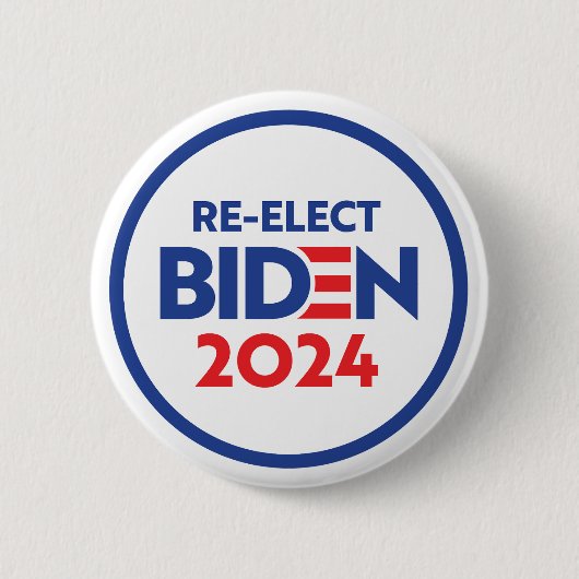 Wiederwahl von Biden Button (Vorderseite)