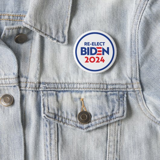 Wiederwahl von Biden Button (Beispiel)