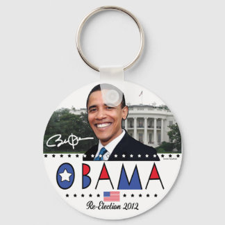 Wiederwahl von Präsident Obama 2012 Gear Schlüsselanhänger