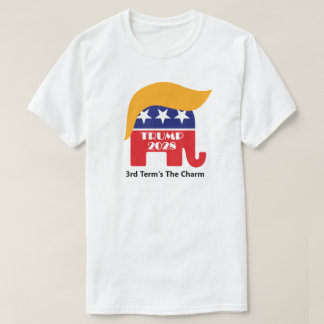 Wiederwahl von Präsident Trump 2028 3. Amtszeit: D T-Shirt