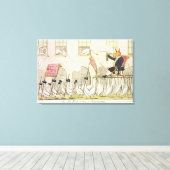 Wiederwahl von Reynard oder Fox Leinwanddruck (Insitu (Holzboden))