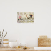 Wiederwahl von Reynard oder Fox Poster (Küche)