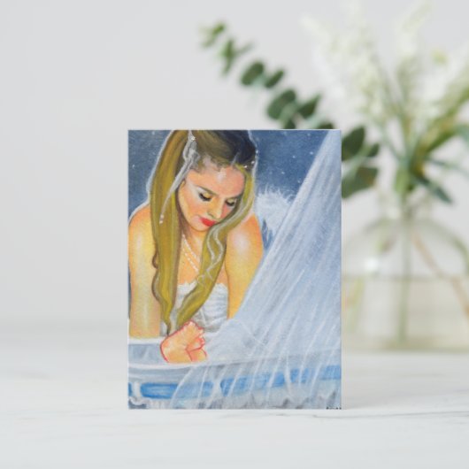 Wiege der Liebe Postkarte (Stehend Vorderseite)