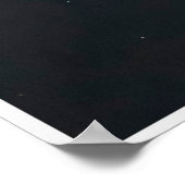 Wiege der Sterne: Strahlendes Herz des Orionnebels Poster (Ecke)