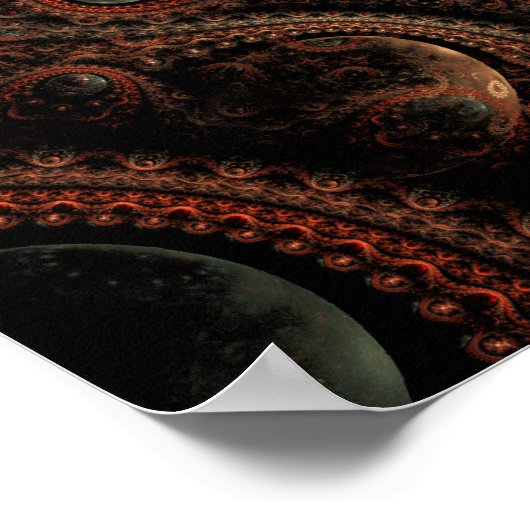 Wiege des Posters der Evolving Worlds Poster (Ecke)