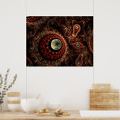 Wiege des Posters der Evolving Worlds Poster (Küche)