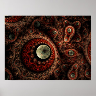 Wiege des Posters der Evolving Worlds Poster