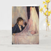 Wiege durch Berthe Morisot Karte (Gelbe Blume)