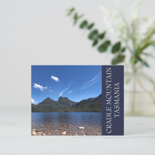 Wiege Postkarte (Stehend Vorderseite)