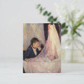 Wiege von Berthe Morisot Postkarte (Stehend Vorderseite)