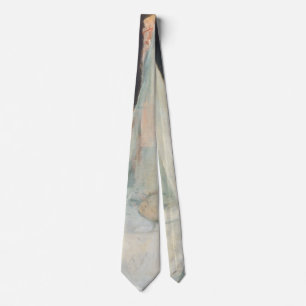 Wiege von Berthe Morisot, Vintage Impressionismus Krawatte