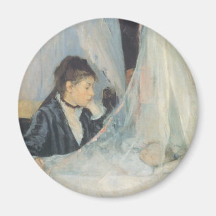 Wiege von Berthe Morisot, Vintager Impressionismus Magnet