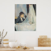 Wiege von Berthe Morisot, Vintager Impressionismus Poster (Küche)