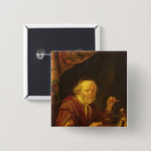 Wiegen des Goldes Button (Vorne & Hinten)