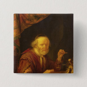 Wiegen des Goldes Button