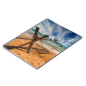 Wiegen Sie auf ein tropisches Strandurlaubsort | Notizblock (Linke Seite)