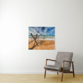 Wiegen Sie auf ein tropisches Strandurlaubsort | Wandteppich (Beispiel (Horizontal))