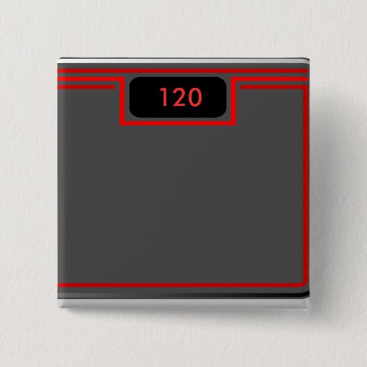 Wiegen Sie sich, 120 Button (Vorderseite)