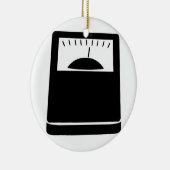 Wiegende Skalen Keramikornament (Rechts)