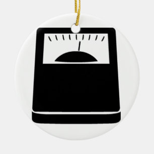 Wiegende Skalen Keramikornament