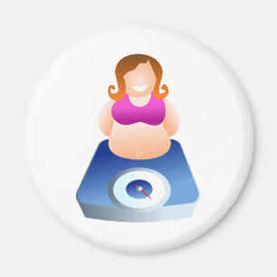 Wiegende Skalen Magnet