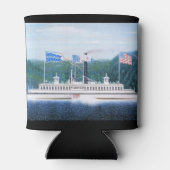 Wiehawken Dampffähre 1868 Dosenkühler (Rückseite)