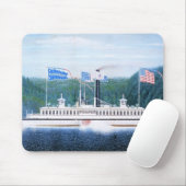 Wiehawken Dampffähre 1868 Mousepad (Mit Mouse)