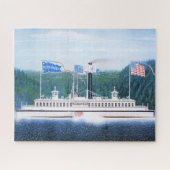 Wiehawken Dampffähre 1868 Puzzle (Horizontal)