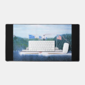 Wiehawken Dampffähre 1868 Schreibtischunterlage (Tastatur & Maus)