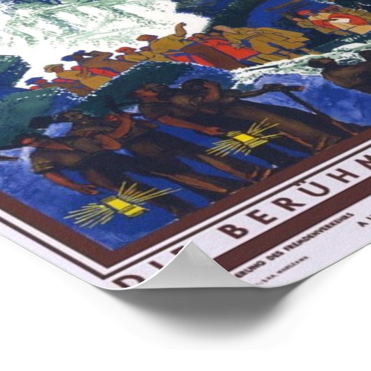 Wieliczka Polen / Polen Poster (Ecke)