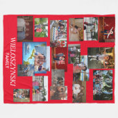 Wieloszynski Familiendecke Fleecedecke (Vorderseite (Horizontal))