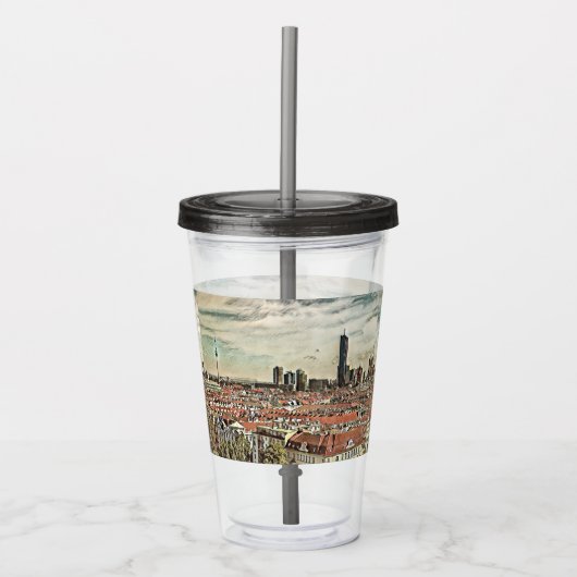 Wien 12191 acryltrinkbecher (Vorderseite)