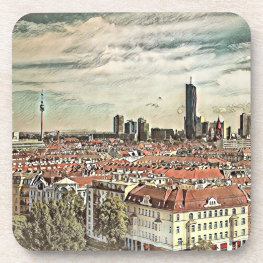 Wien 12191 getränkeuntersetzer (Vorderseite)