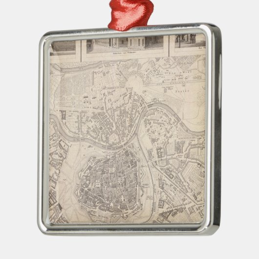Wien 2 silbernes ornament (Links)