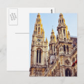 Wien-Architektur Postkarte (Vorne/Hinten)