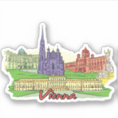 Wien Aufkleber (Vorderseite)