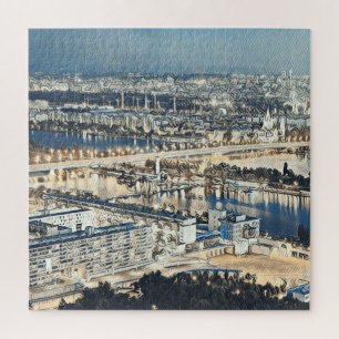 Wien bemalt 3 puzzle