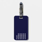 Wien Gepäckanhänger (Rückseite vertikal)