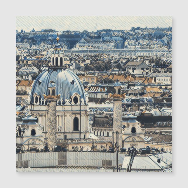 Wien gestrichen 2 magnetkarte (Vorderseite)