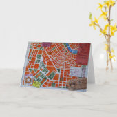 Wien-Grußkarte Karte (Gelbe Blume)