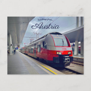 Wien Hauptbahnhof Österreich  Postkarte