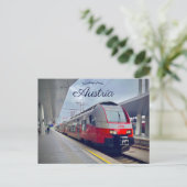 Wien Hauptbahnhof Vienna Main Station Austria  Postkarte (Stehend Vorderseite)