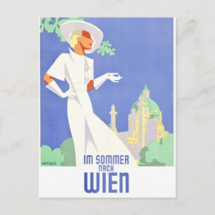 Wien im Sommer Postkarte