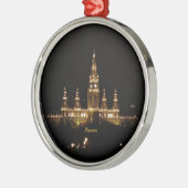  Wien in der Nacht Ornament Aus Metall (Links)