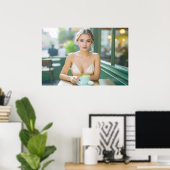 WIEN - Kaffehaus - MATCHA LATTE Poster (Heimbüro)