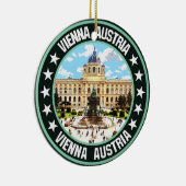 Wien Keramik Ornament (Rechts)