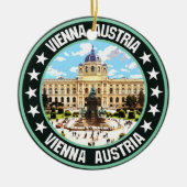 Wien Keramik Ornament (Vorne)